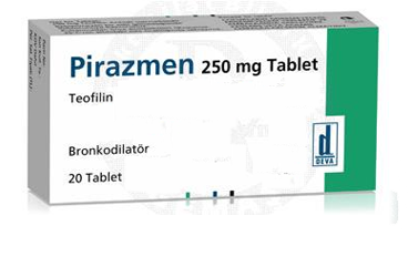 PIRAZMEN 250 MG 20 TABLET